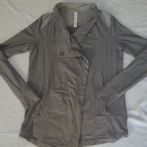 Lululemon Athletica Gray Knit Top